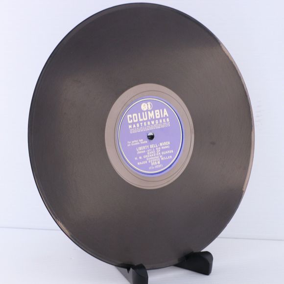 H.M. Grenadier Guards - Anchors Aweigh/Liberty Bell 1939 10" 78rpm Record 366-M - Picture 11 of 16